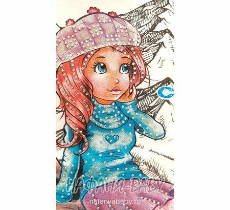 Купить утепленную водолазку NARMINI арт: 5832 для девочки 2-7 лет, цвет кремовый, оптом Турция