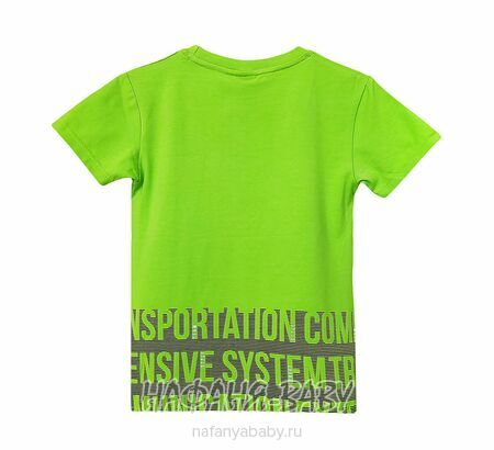 Подростковая футболка RCW арт. 5834, 10-14 лет, цвет зеленый, оптом Турция