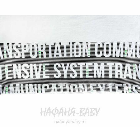 Подростковая футболка RCW арт. 5834, 10-14 лет, цвет белый, оптом Турция