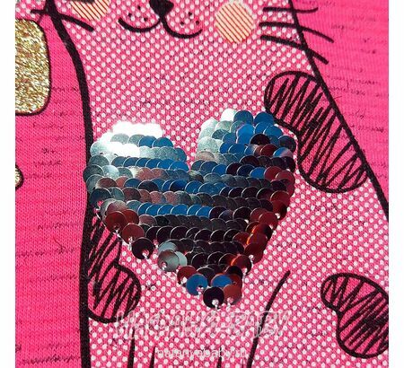 Детский утепленный свитшот футер 3-нитка начес Турция арт: 5919, 3-4 года, цвет розовый меланж