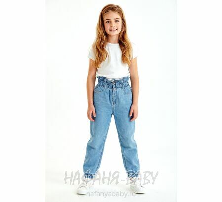 Джинсы подростковые ELEYSA Jeans арт: 6052 для девочки 13-16 лет, оптом Турция