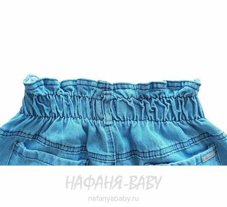 Джинсы подростковые ELEYSA Jeans арт: 6052 для девочки 13-16 лет, цвет голубой, оптом Турция