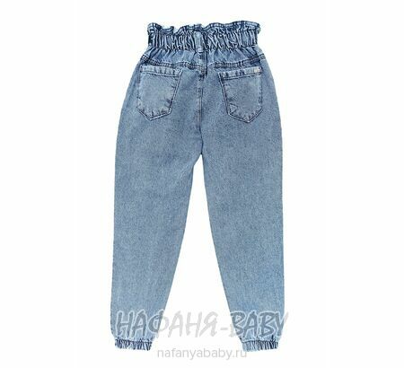 Джинсы подростковые ELEYSA Jeans арт: 6057, 13-16 лет, цвет синий, оптом Турция