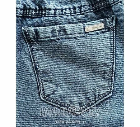 Джинсы подростковые ELEYSA Jeans арт: 6057, 13-16 лет, цвет синий, оптом Турция