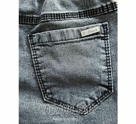 Джинсы подростковые ELEYSA Jeans арт: 6107, 13-16 лет, цвет черный, оптом Турция
