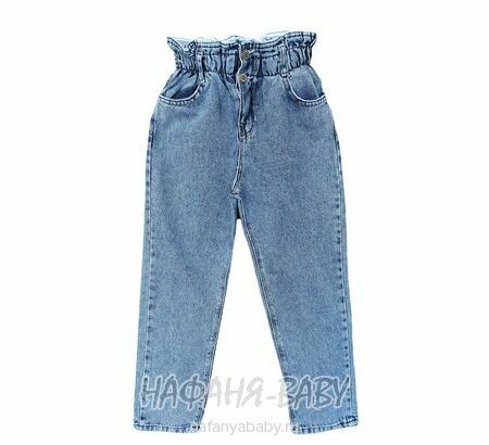 Джинсы ELEYSA Jeans арт: 6131, 8-12 лет, цвет синий, оптом Турция