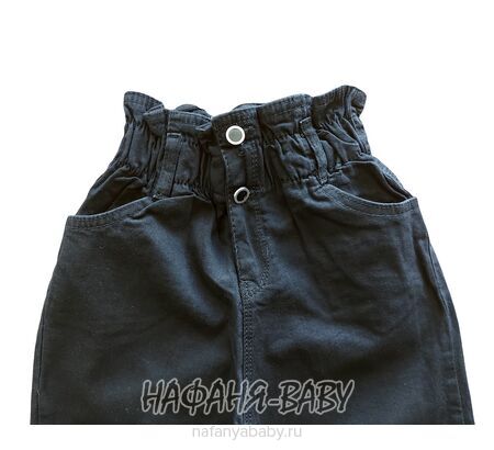 Купить джинсы подростковые ELEYSA Jeans арт: 6137, 13-16 лет, цвет черный, оптом Турция