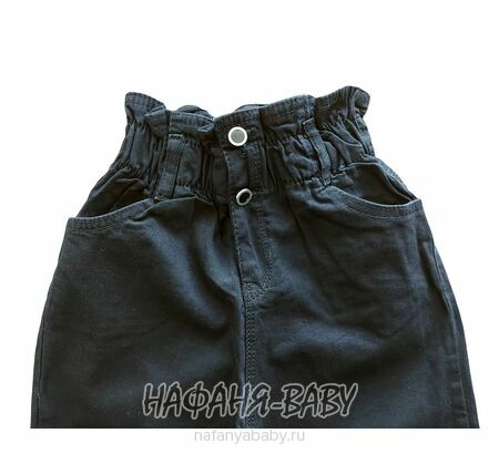 Купить джинсы подростковые ELEYSA Jeans арт: 6136, 9-12 лет, цвет черный, оптом Турция