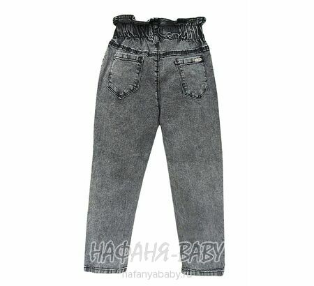 Джинсы подростковые ELEYSA Jeans арт: 61412, 8-12 лет, цвет черный, оптом Турция