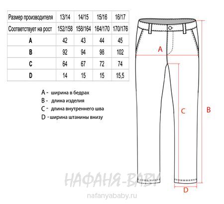 Джинсы подростковые ELEYSA Jeans арт: 61422, 13-16 лет, цвет черный, оптом Турция
