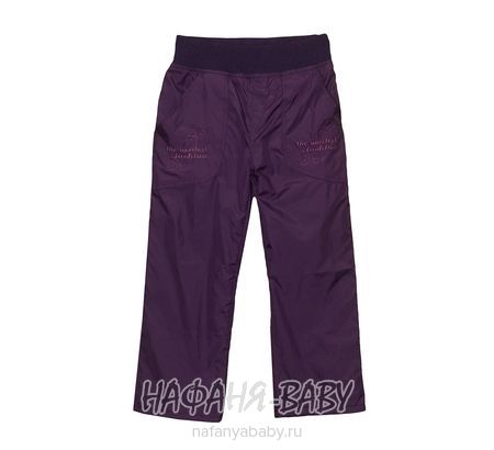 Детские демисезонные брюки на флисе EMUR, купить в интернет магазине Нафаня. арт: 622.