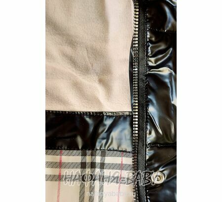 Зимняя удлиненная куртка  YIKAI арт: 622, 5-9 лет, цвет черный, оптом Китай (Пекин)