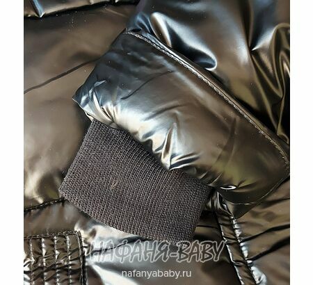 Зимняя удлиненная куртка  YIKAI арт: 625, 1-4 года, 5-9 лет, цвет черный, оптом Китай (Пекин)