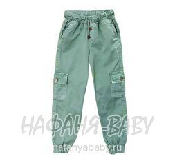 Подростковые летние брюки TATI Jeans арт: 6488 для девочки 8-12 лет, оптом Турция