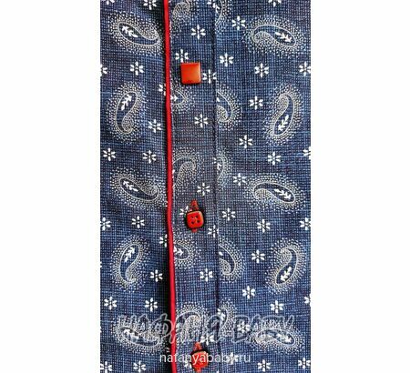 Подростковая рубашка EMRE арт: 6500, 10-15 лет, 5-9 лет, цвет темно-синий, оптом Турция