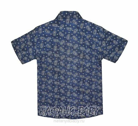 Подростковая рубашка EMRE арт: 6500, 10-15 лет, 5-9 лет, цвет темно-синий, оптом Турция