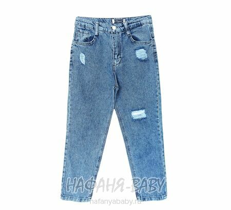 Джинсы ELEYSA Jeans арт: 65812 для девочки от 8 до 12 лет, оптом Турция