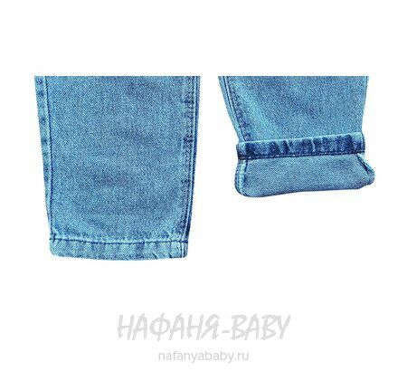 Джинсы ELEYSA Jeans арт: 65822 для девочки 13-16 лет, цвет синий, оптом Турция