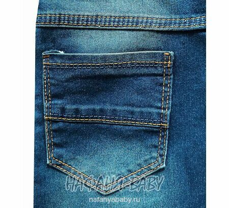 Подростковые джинсы TATI Jeans арт: 6606, 9-12 лет, цвет синий, оптом Турция