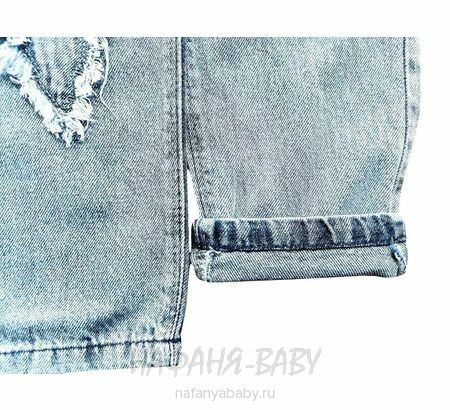 Джинсы ELEYSA Jeans арт: 66372 для девочки 12-17 лет, цвет синий, поштучно Турция