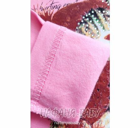 Купить детскую водолазку UNRULY арт: 6717 для девочки 2-5 лет, цвет розовый, оптом Турция