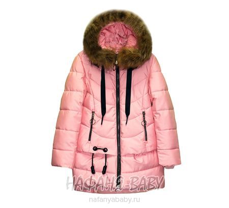 Зимняя куртка для девочки DELFIN арт: 6819, 10-15 лет, оптом Китай (Пекин)