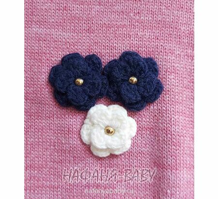 Вязаный джемпер - туника SEREN gul, купить в интернет магазине Нафаня. арт: 7011 цвет чайная роза.