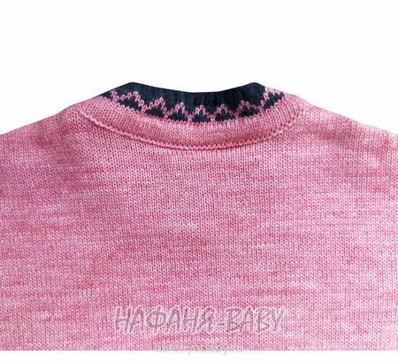 Вязаный джемпер - туника SEREN gul, купить в интернет магазине Нафаня. арт: 7011 цвет чайная роза.