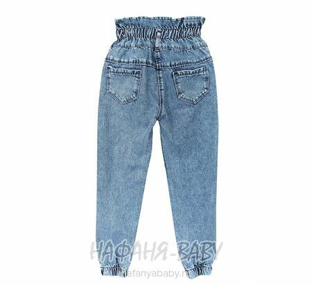 Джинсы YAVRUCAK Jeans арт: 7204 для девочки от 3 до 7 лет, цвет синий, оптом Турция
