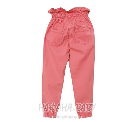 Детские летние брюки YAVRUCAK Jeans арт: 8212 8-12 лет, цвет персиковый, оптом Турция