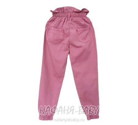 Детские летние брюки YAVRUCAK Jeans арт: 8212 8-12 лет, цвет чайная роза, оптом Турция