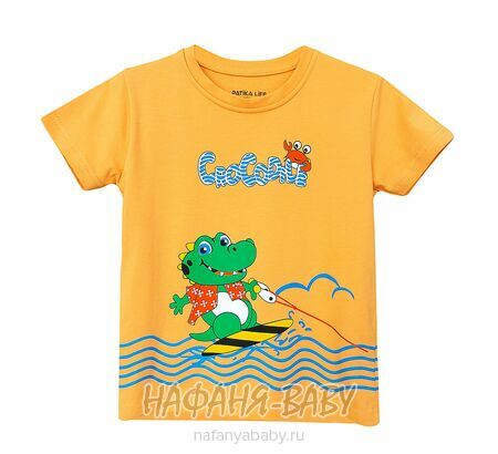 Детская футболка PATIKA арт. 7225, 1-4 года, цвет оранжевый, оптом Турция