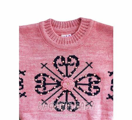 Джемпер - туника для девочки SEREN gul арт: 739, 5-9 лет, цвет чайная роза, Турция