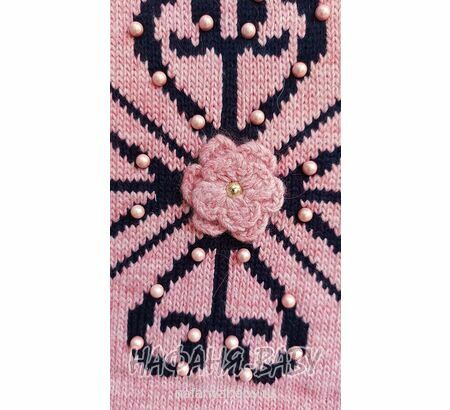 Джемпер - туника для девочки SEREN gul арт: 739, 5-9 лет, цвет чайная роза, Турция