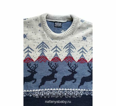 Вязаный джемпер CORPORALS, купить в интернет магазине Нафаня. арт: 7575, цвет серый с темно-синим