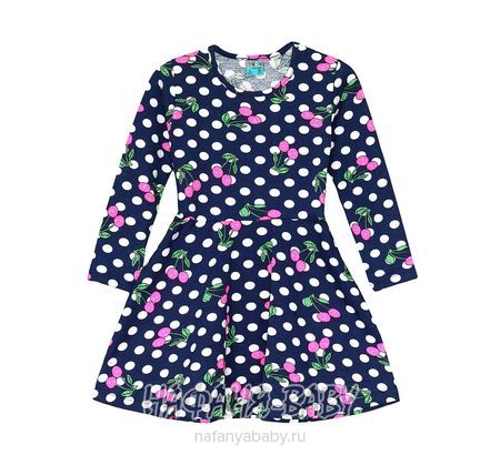 Детское трикотажное платье Cit Cit, купить в интернет магазине Нафаня. арт: 7590.