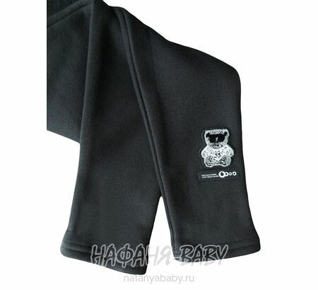 Детские лосины на флисе DUO арт: 819, 5-9 лет, 10-15 лет, цвет черный, оптом Китай (Пекин)