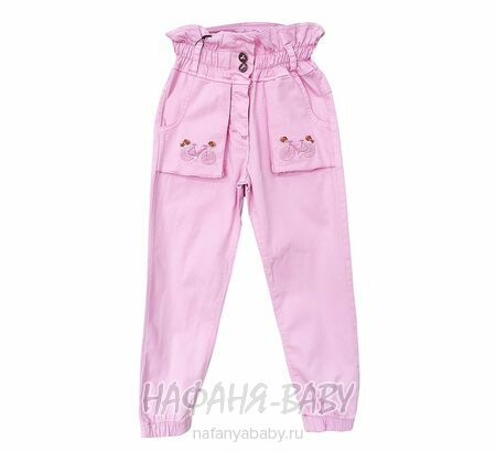 Детские летние брюки YAVRUCAK Jeans арт: 8212 для девочки 8-12 лет, оптом Турция