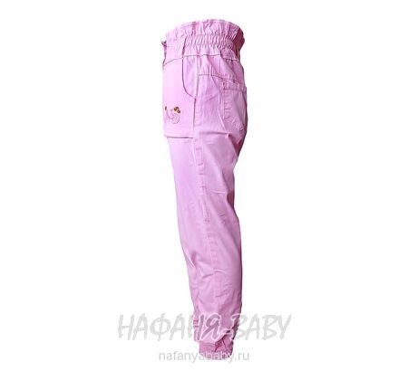 Детские летние брюки YAVRUCAK Jeans арт: 8212 8-12 лет, цвет розовый, оптом Турция