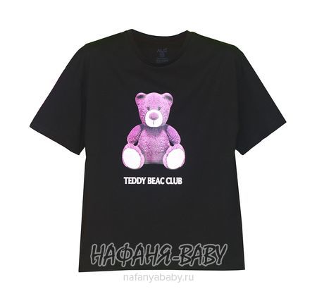Модная объемная футболка ALG, купить в интернет магазине Нафаня. арт: 822707, цвет черный
