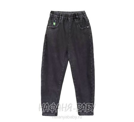 Подростковые теплые джинсы LNYB арт: 85001, 10-15 лет, оптом Китай (Пекин)