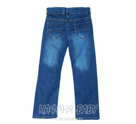 Джинсы подростковые TATI Jeans арт: 8925, 8-12 лет, цвет синий, оптом Турция