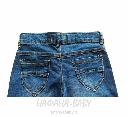 Купить джинсы TATI Jeans прямые синие арт: 8925 для девочки 8-12 лет, цвет синий, оптом Турция