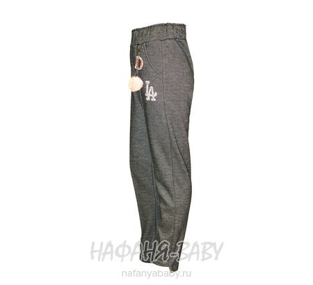 Подростковые брюки для девочки Boletong арт: 8926, 10-15 лет, 5-9 лет, цвет коричневый, оптом Китай (Пекин)