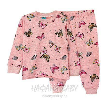 Детская пижама Cit-Cit арт: 9105 от 6 до 9 лет, цвет розовый, оптом Турция