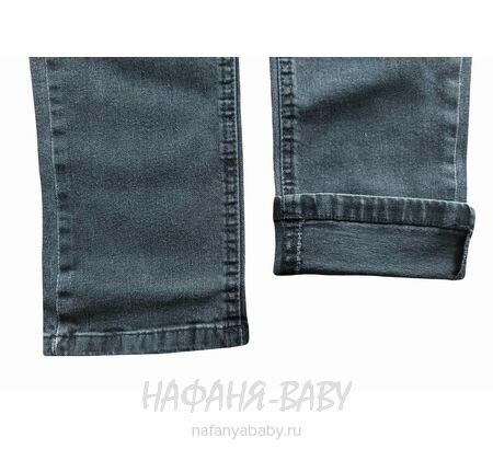 Подростковые джинсы YAVRUCAK арт.9100, 12-16 лет, цвет черный, оптом Турция