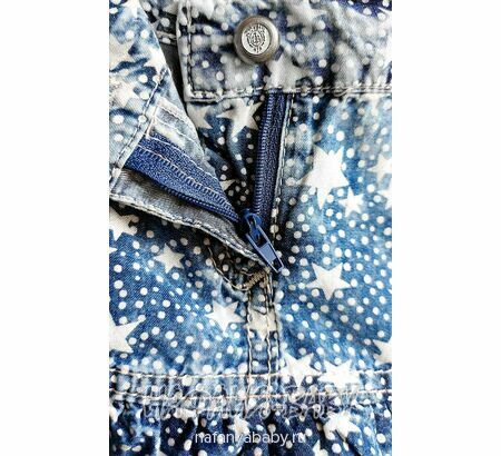 Купить детскую джинсовую юбку SANI (Турция) для девочки, арт: 9135, 2-5 лет, цвет синий