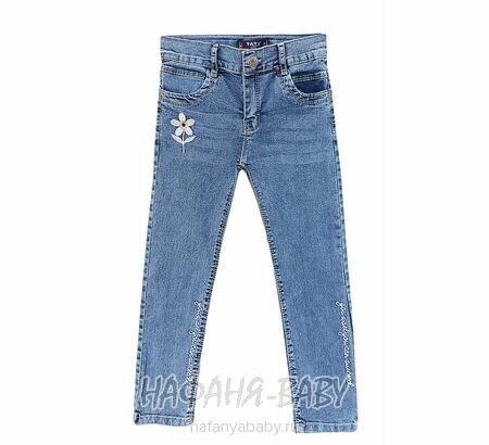 Детские джинсы TATI Jeans арт: 9267 для девочки от 3 до 7 лет, оптом Турция