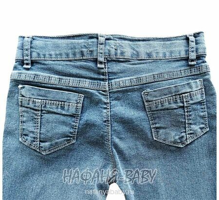 Купить детские джинсы slim TATI Jeans (Турция) арт: 9268 для девочки 7-11 лет, цвет синий