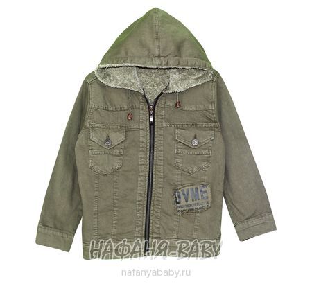 Джинсовая утепленная куртка TATI Jeans арт: 9337, 1-4 года, 5-9 лет, оптом Турция